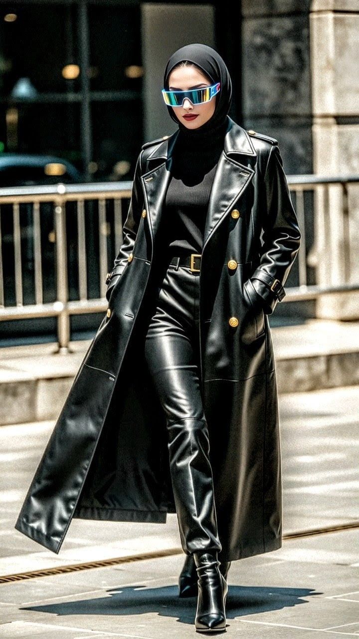 Leather Long Jacket - Leather Pant for Men & Women